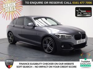 Used 2019 GREY BMW 1 SERIES Hatchback 2.0 120i GPF M Sport Shadow Edition Hatchback 5dr Petrol Auto Euro 6 (s/s) (184 ps) (reg. 2019-05-10) for sale in Stockport