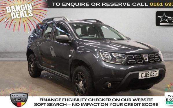 Used 2019 GREY DACIA DUSTER SUV 1.6 SCe Essential SUV 5dr Petrol Manual Euro 6 (s/s) (115 ps) (reg. 2019-06-21) for sale in Manchester