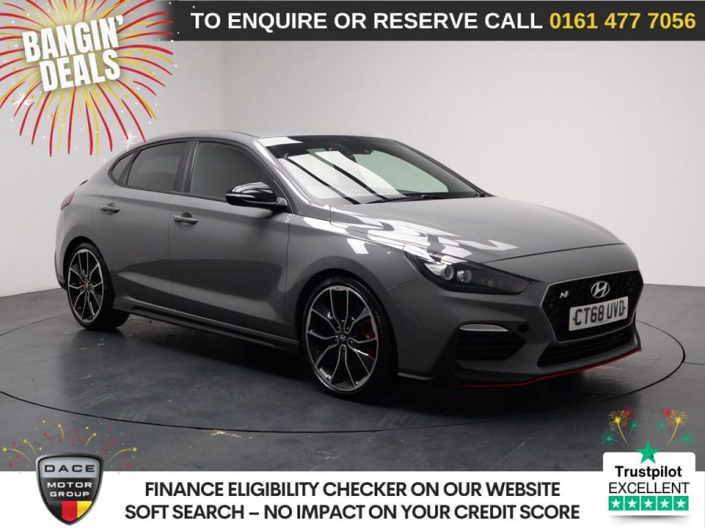 Used 2019 GREY HYUNDAI I30 Hatchback 2.0 T-GDi N Performance Fastback 5dr Petrol Manual Euro 6 (s/s) (275 ps) (reg. 2019-01-31) for sale in Stockport