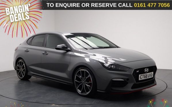 Used 2019 GREY HYUNDAI I30 Hatchback 2.0 T-GDi N Performance Fastback 5dr Petrol Manual Euro 6 (s/s) (275 ps) (reg. 2019-01-31) for sale in Stockport