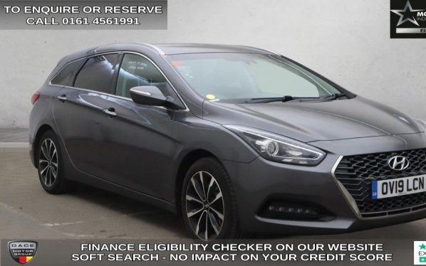 Used 2019 GREY HYUNDAI I40 Estate 1.6 CRDi SE Nav Tourer 5dr Diesel Manual Euro 6 (s/s) (115 ps) (reg. 2019-03-29) for sale in Wilmslow