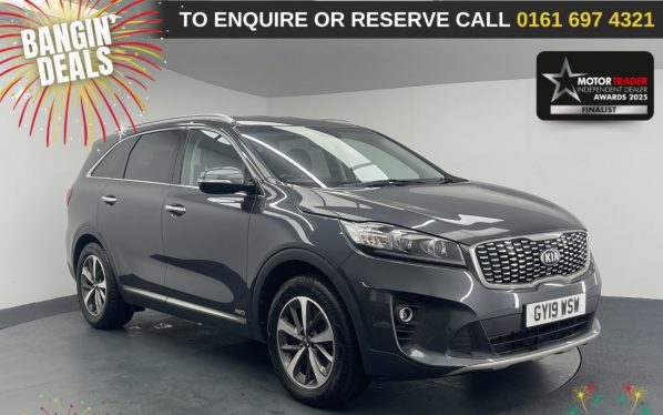 Used 2019 GREY KIA SORENTO SUV 2.2 CRDi KX-2 SUV 5dr Diesel Manual AWD Euro 6 (s/s) (197 bhp) (reg. 2019-03-15) for sale in Manchester