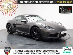 Used 2019 GREY PORSCHE 718 CAYMAN Coupe 2.0T Coupe GPF 2dr Petrol Manual Euro 6 (s/s) (300 ps) (reg. 2019-03-09) for sale in Stockport