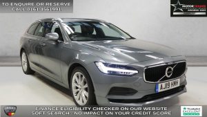 Used 2019 GREY VOLVO V90 Estate 2.0 T4 GPF Momentum Estate 5dr Petrol Auto Euro 6 (s/s) (190 ps) (reg. 2019-06-28) for sale in Wilmslow