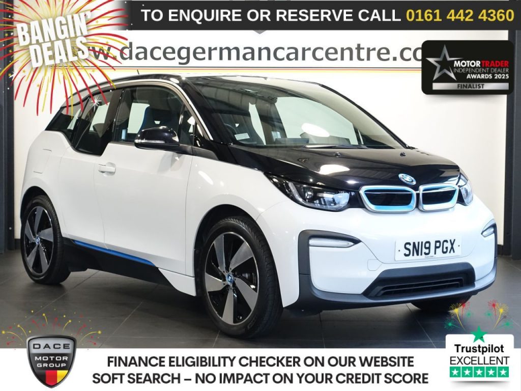 Used 2019 WHITE BMW I3 Hatchback 42.2kWh Hatchback 5dr Electric Auto (170 ps) (reg. 2019-03-06) for sale in Altrincham