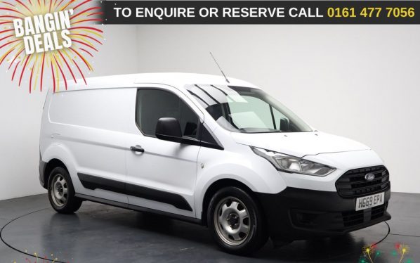 Used 2019 WHITE FORD TRANSIT CONNECT PANEL VAN 1.5 210 EcoBlue Panel Van 5dr Diesel Manual L2 Euro 6 (s/s) (100 ps) (reg. 2019-12-31) for sale in Stockport