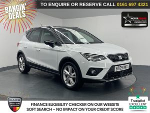 Used 2019 WHITE SEAT ARONA SUV 1.0 TSI GPF FR SUV 5dr Petrol DSG Euro 6 (s/s) (115 ps) (reg. 2019-11-21) for sale in Manchester