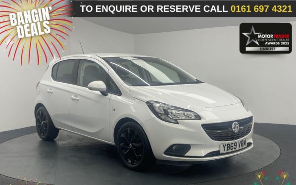 Used 2019 WHITE VAUXHALL CORSA Hatchback 1.4i ecoTEC Griffin Hatchback 5dr Petrol Manual Euro 6 (90 ps) (reg. 2019-11-26) for sale in Manchester