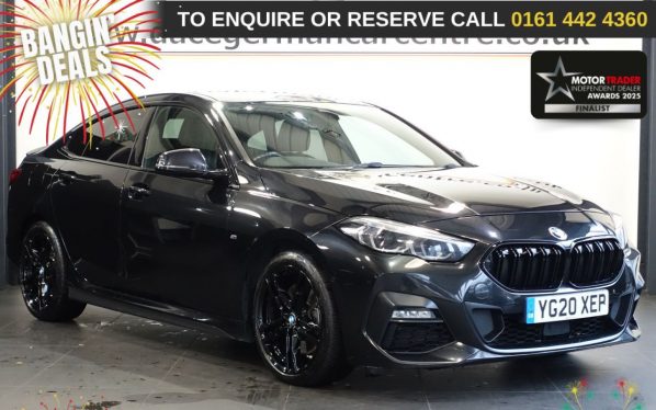 Used 2020 BLACK BMW 2 SERIES GRAN COUPE Saloon 2.0 220d M Sport Saloon 4dr Diesel Auto Euro 6 (s/s) (190 ps) (reg. 2020-03-10) for sale in Altrincham