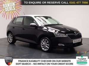 Used 2020 BLACK SKODA FABIA Hatchback 1.0 TSI Colour Edition Hatchback 5dr Petrol Manual Euro 6 (s/s) (95 ps) (reg. 2020-03-01) for sale in Stockport