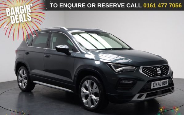 Used 2020 GREEN SEAT ATECA SUV 1.5 TSI EVO XPERIENCE SUV 5dr Petrol DSG Euro 6 (s/s) (150 ps) (reg. 2020-10-19) for sale in Stockport