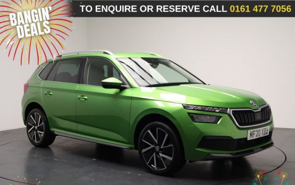Used 2020 GREEN SKODA KAMIQ SUV 1.5 TSI ACT SE L SUV 5dr Petrol DSG Euro 6 (s/s) (150 ps) (reg. 2020-06-08) for sale in Stockport
