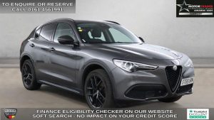 Used 2020 GREY ALFA ROMEO STELVIO SUV 2.0T Nero Edizione SUV 5dr Petrol Auto Q4 AWD Euro 6 (s/s) (200 ps) (reg. 2020-02-10) for sale in Wilmslow