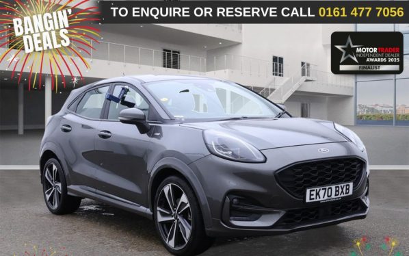 Used 2020 GREY FORD PUMA SUV 1.0T EcoBoost ST-Line SUV 5dr Petrol DCT Euro 6 (s/s) (125 ps) (reg. 2020-09-18) for sale in Stockport