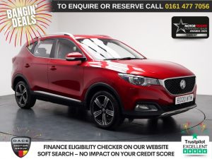 Used 2020 RED MG MG ZS SUV 1.5 VTi-TECH Exclusive SUV 5dr Petrol Manual Euro 6 (s/s) (106 ps) (reg. 2020-03-14) for sale in Stockport