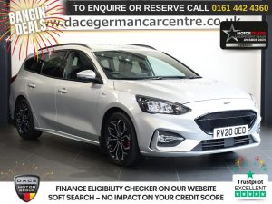 Used 2020 SILVER FORD FOCUS Estate 1.0T EcoBoost ST-Line X Estate 5dr Petrol Manual Euro 6 (s/s) (125 ps) (reg. 2020-03-18) for sale in Altrincham