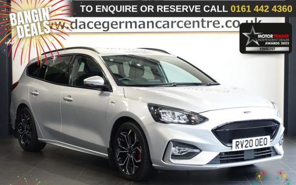 Used 2020 SILVER FORD FOCUS Estate 1.0T EcoBoost ST-Line X Estate 5dr Petrol Manual Euro 6 (s/s) (125 ps) (reg. 2020-03-18) for sale in Altrincham