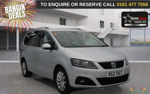 Used 2020 SILVER SEAT ALHAMBRA MPV 2.0 TDI Ecomotive SE MPV 5dr Diesel Manual Euro 6 (s/s) (150 ps) (reg. 2020-09-28) for sale in Stockport