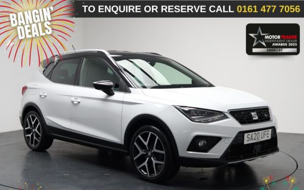 Used 2020 WHITE SEAT ARONA SUV 1.0 TSI GPF FR Sport SUV 5dr Petrol Manual Euro 6 (s/s) (115 ps) (reg. 2020-03-20) for sale in Stockport