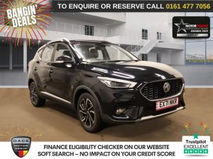 Used 2021 BLACK MG MG ZS SUV 1.0 T-GDI Exclusive SUV 5dr Petrol Auto Euro 6 (111 ps) (reg. 2021-09-16) for sale in Stockport