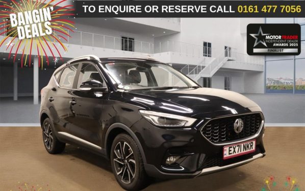 Used 2021 BLACK MG MG ZS SUV 1.0 T-GDI Exclusive SUV 5dr Petrol Auto Euro 6 (111 ps) (reg. 2021-09-16) for sale in Stockport