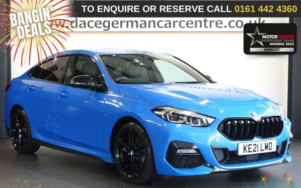 Used 2021 BLUE BMW 2 SERIES GRAN COUPE Saloon 2.0 220d M Sport Saloon 4dr Diesel Auto Euro 6 (s/s) (190 ps) £2395 EXTRAS (reg. 2021-08-18) for sale in Altrincham