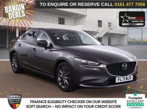 Used 2021 GREY MAZDA MAZDA6 Saloon 2.0 SKYACTIV-G SE-L Saloon 4dr Petrol Manual Euro 6 (s/s) (145 ps) (reg. 2021-10-18) for sale in Stockport