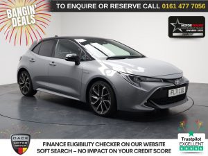 Used 2021 GREY TOYOTA COROLLA Hatchback 1.8 VVT-h GPF Excel Hatchback 5dr Petrol Hybrid CVT Euro 6 (s/s) (122 ps) (reg. 2021-09-14) for sale in Stockport