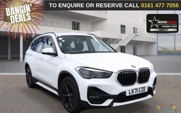Used 2021 WHITE BMW X1 SUV 1.5 25e 10kWh Sport SUV 5dr Petrol Plug-in Hybrid Auto xDrive Euro 6 (s/s) (220 ps) (reg. 2021-10-14) for sale in Stockport