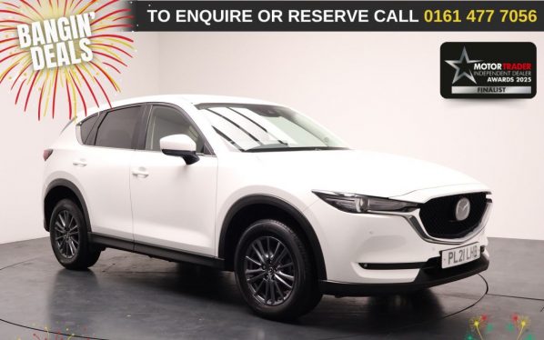 Used 2021 WHITE MAZDA CX-5 SUV 2.0 SKYACTIV-G SE-L SUV 5dr Petrol Manual Euro 6 (s/s) (165 ps) (reg. 2021-06-29) for sale in Stockport