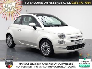 Used 2022 WHITE FIAT 500 Hatchback 1.0 MHEV Dolcevita Hatchback 3dr Petrol Manual Euro 6 (s/s) (70 bhp) (reg. 2022-10-31) for sale in Stockport