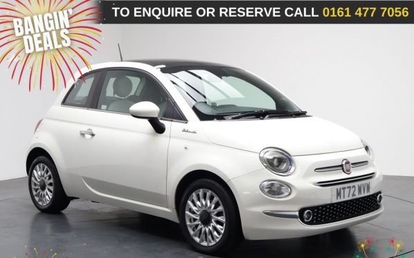 Used 2022 WHITE FIAT 500 Hatchback 1.0 MHEV Dolcevita Hatchback 3dr Petrol Manual Euro 6 (s/s) (70 bhp) (reg. 2022-10-31) for sale in Stockport