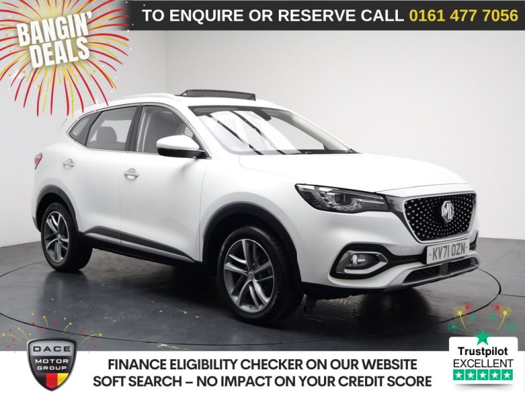 Used 2022 WHITE MG MG HS SUV 1.5 T-GDI Exclusive SUV 5dr Petrol DCT Euro 6 (s/s) (162 ps) (reg. 2022-01-28) for sale in Stockport