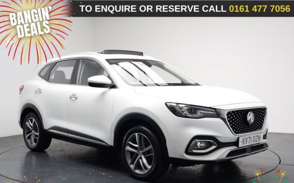 Used 2022 WHITE MG MG HS SUV 1.5 T-GDI Exclusive SUV 5dr Petrol DCT Euro 6 (s/s) (162 ps) (reg. 2022-01-28) for sale in Stockport