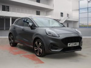 Used 2023 GREY FORD PUMA SUV 1.0T EcoBoost MHEV ST-Line SUV 5dr Petrol Hybrid DCT Euro 6 (s/s) (125 ps) (reg. 2023-05-12) for sale in Stockport
