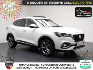 Used 2023 WHITE MG MG HS SUV 1.5 T-GDI 16.6kWh Exclusive SUV 5dr Petrol Plug-in Hybrid Auto Euro 6 (s/s) (258 ps) (reg. 2023-07-31) for sale in Stockport