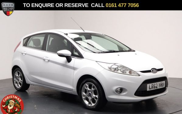 Used 2012 WHITE FORD FIESTA Hatchback 1.25 Zetec Hatchback 5dr Petrol Manual (129 g/km