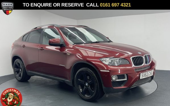 Used 2013 RED BMW X6 SUV 3.0 30d SUV 5dr Diesel Auto xDrive Euro 5 (245 ps) (reg. 2013-09-10) for sale in Manchester