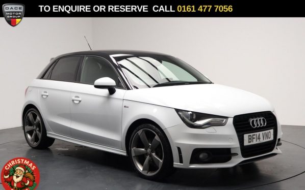 Used 2014 WHITE AUDI A1 Hatchback 1.4 TFSI CoD Black Edition Sportback 5dr Petrol Manual Euro 5 (s/s) (140 ps) (reg. 2014-03-10) for sale in Stockport