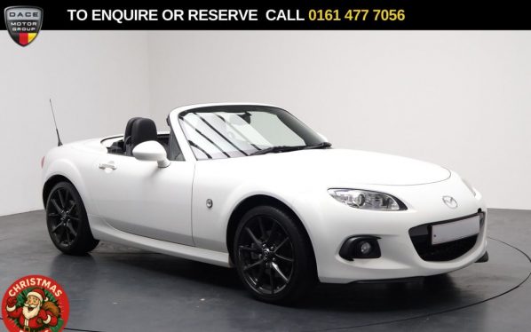 Used 2014 WHITE MAZDA MX-5 Convertible 2.0i Sport Tech Roadster 2dr Petrol Manual Euro 5 (160 ps) (reg. 2014-06-30) for sale in Stockport