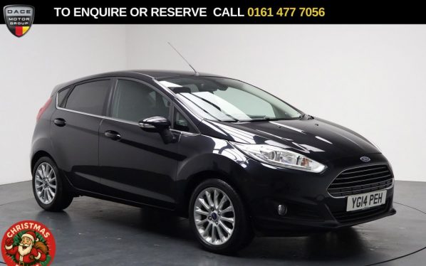 Used 2015 BLACK FORD FIESTA Hatchback 1.0T EcoBoost Titanium X Hatchback 5dr Petrol Manual Euro 5 (s/s) (100 ps) (reg. 2015-05-01) for sale in Stockport