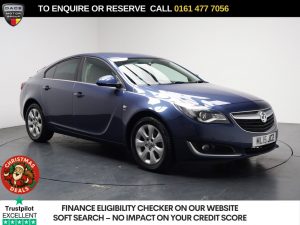 Used 2015 BLUE VAUXHALL INSIGNIA Hatchback 1.8 16V SRi Nav Hatchback 5dr Petrol Manual Euro 5 (140 ps) (reg. 2015-04-21) for sale in Stockport