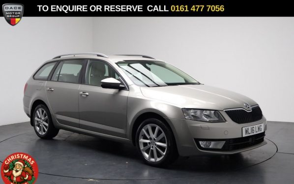 Used 2016 BEIGE SKODA OCTAVIA Estate 2.0 TDI SE L Estate 5dr Diesel DSG Euro 6 (s/s) (150 ps) (reg. 2016-05-31) for sale in Stockport