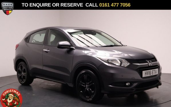 Used 2016 GREY HONDA HR-V SUV 1.5 i-VTEC SE Navi SUV 5dr Petrol Manual Euro 6 (s/s) (130 ps) (reg. 2016-03-22) for sale in Stockport