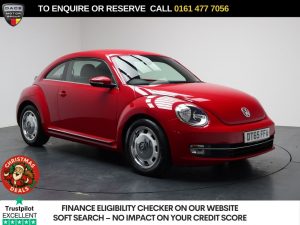 Used 2016 RED VOLKSWAGEN BEETLE Hatchback 1.4 TSI BlueMotion Tech Design Hatchback 3dr Petrol Manual Euro 6 (s/s) (150 ps) (reg. 2016-02-13) for sale in Stockport