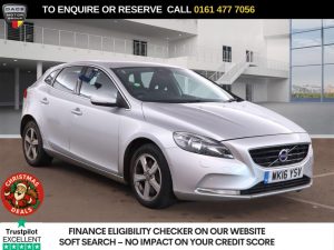 Used 2016 SILVER VOLVO V40 Hatchback 1.5 T2 SE Hatchback 5dr Petrol Auto Euro 6 (s/s) (122 ps) (reg. 2016-05-12) for sale in Stockport