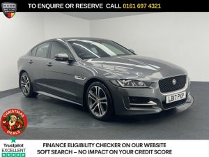 Used 2017 GREY JAGUAR XE Saloon 2.0i R-Sport Saloon 4dr Petrol Auto Euro 6 (s/s) (200 ps) (reg. 2017-06-02) for sale in Manchester