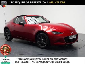 Used 2017 RED MAZDA MX-5 RF Convertible 1.5 SKYACTIV-G Sport Nav Convertible 2dr Petrol Manual Euro 6 (131 ps) (reg. 2017-09-05) for sale in Stockport