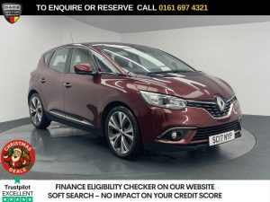 Used 2017 RED RENAULT SCENIC MPV 1.2 TCe Dynamique Nav MPV 5dr Petrol Manual Euro 6 (s/s) (130 ps) (reg. 2017-05-08) for sale in Manchester