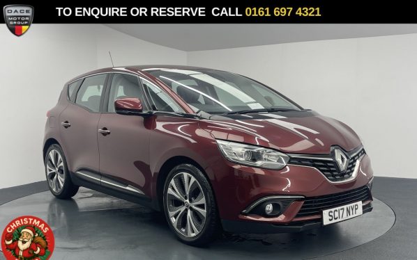 Used 2017 RED RENAULT SCENIC MPV 1.2 TCe Dynamique Nav MPV 5dr Petrol Manual Euro 6 (s/s) (130 ps) (reg. 2017-05-08) for sale in Manchester
